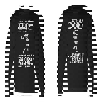 Conduce Responsablemente Divertido Golf Golf Golf Course Club Team Camiseta de manga larga - Regaloses