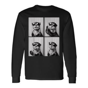 Cool Otter Sea Animals Otter Cute Otter Long Sleeve T-Shirt | Seseable CA