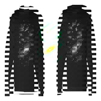 Cosmos Stars Universe Nebula Space Celestial Long Sleeve T-Shirt | Seseable CA
