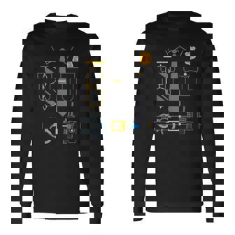 Costume De Policier Amusant Portant Des Policiers Pour Enfants T-shirt à manches longues - Cadeauxyz