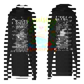 Couple Matching Cruising Into Our 30Th Anniversary Cruise Long Sleeve T-Shirt | Mazezy