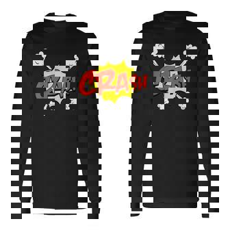 Crash Amanti Dei Cartoni Animati Intile Fumetto Maglietta a maniche lunghe - Novitaregali