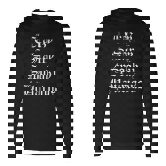 Crazy Scary Spooky Hilarious Long Sleeve T-Shirt - Monsterry