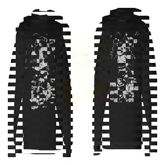Creepy Bunny Rabbit Japanese Kawaii Manga Horror Goth Long Sleeve T-Shirt - Thegiftio
