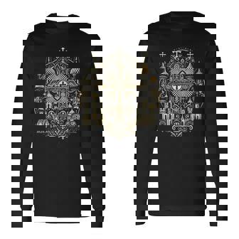 Croix Orthodoxe Russe Église Orthodoxe Chrétienne T-shirt à manches longues - Cadeauxyz