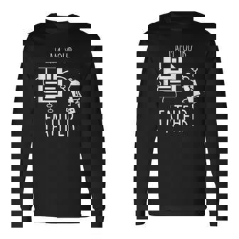 Cute & Usb Floppy Disk I Am Your Father Pun 長袖Tシャツ - Kawaiitshirt