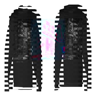 Cyberpunk Clothing、香港サイバーパンクストリートウェア 長袖Tシャツ - Kawaiitshirt