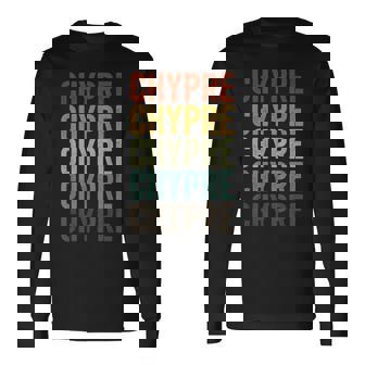 Cyprus Retrointage T-shirt à manches longues - Cadeauxyz