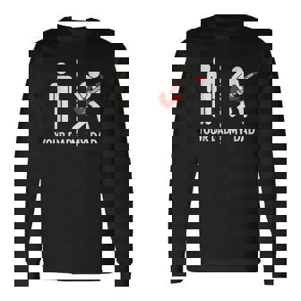 Your Dad My Dad Bass Guitar Musician Long Sleeve T-Shirt | Mazezy