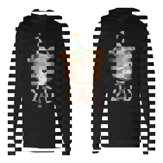 Dad Bear 1St Birthday Beary First Birthday Matching Family Long Sleeve T-Shirt | Seseable UK