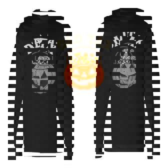 Dad Tax Halloween Trick Or Treat Candy Pumkin Dad Joke Long Sleeve T-Shirt | Mazezy