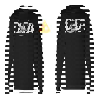 Dada Birthday Pizza 1St Birthday Pizza Family Matching Long Sleeve T-Shirt | Seseable FR