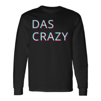 Das Crazy Jugendwort 2025 Lustiges Trendpruch Nager Langarmshirts - Geschenkecke