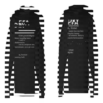 Définition Isabelle Prénom Isabelle Prénom Derya T-shirt à manches longues - Cadeauxyz