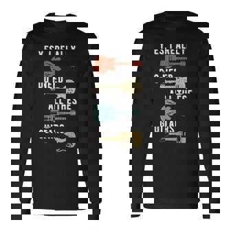 De Guitare Cadeau Pour Guitariste T-shirt à manches longues - Cadeauxyz