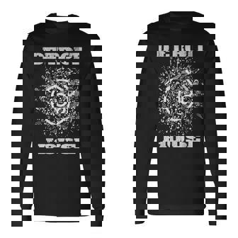 Detroit House Music Deep House Long Sleeve T-Shirt | Mazezy