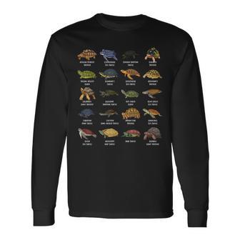 Many Different Turtles Long Sleeve T-Shirt - Thegiftio UK