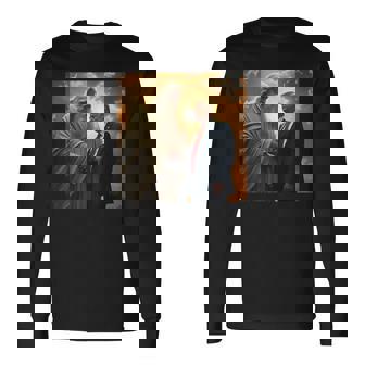 Dios Apoya A Donald Trump Camiseta de manga larga - Regaloses