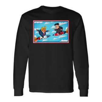 Donald Trumps Kim Jong-Un Camiseta de manga larga - Regaloses