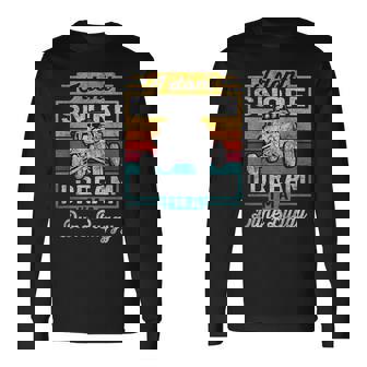 I Don't Snore I Dream I'm A Dune Buggy Vintage Sandrail Long Sleeve T-Shirt | Mazezy