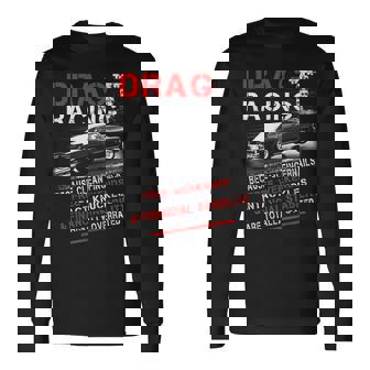 Drag Racing Because Free Weekends Idée Cadeau Pour Les Coureurs De Drag Racing T-shirt à manches longues - Cadeauxyz