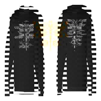 Dragonfly Steam Punk Insect Art Engineer Steampunk Dragonfly Long Sleeve T-Shirt | Mazezy