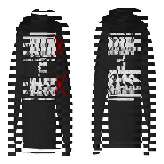 Drum & Bass Drummer Rum & Ass Drumming Lover Drumstick Long Sleeve T-Shirt | Mazezy