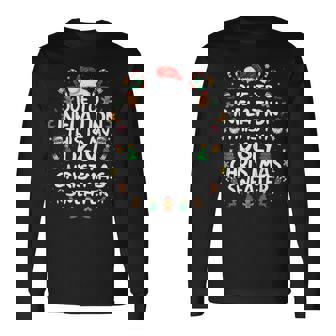 Due To Inflation This Is My Ugly Sweater Family Christmas Long Sleeve T-Shirt | Seseable FR