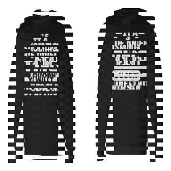 È Una Cosa Di Qhse Manager Che Non Capiresti Maglietta a maniche lunghe - Novitaregali