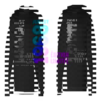 Édition Limitée 1968 Juillet 1968 Rétro Année 1968 T-shirt à manches longues - Cadeauxyz