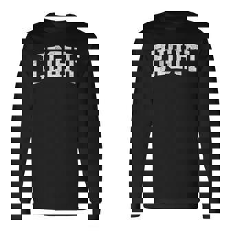 Eight Minimalist 8Th Birthday 8-Year-Old Long Sleeve T-Shirt | Seseable CA