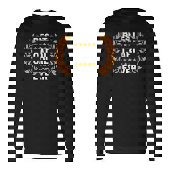 El Mejor Carl De La Historia Con Cinco Estrellas Nombre Carl Camiseta de manga larga - Regaloses