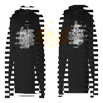 Emblème National Blasonymbole Blason D'australie T-shirt à manches longues - Cadeauxyz