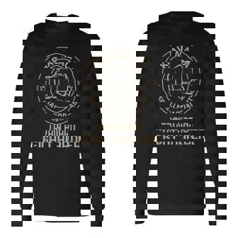 Entrenar Duro Combate Krav Maga Y Defensa Personal Camiseta de manga larga - Regaloses