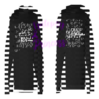 Epilepsy Picked The Wrong Princess Epilepsy Awareness Long Sleeve T-Shirt | Mazezy
