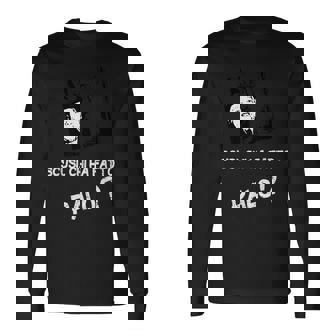 Ersa Cinema E Film Cult Chi Ha Fatto Palo Bianco Maglietta a maniche lunghe - Novitaregali