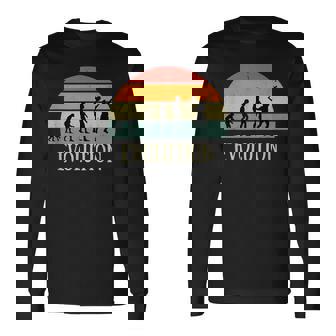 Évolution Tennis Cadeau Tennisman Humour Tennis Homme T-shirt à manches longues - Cadeauxyz