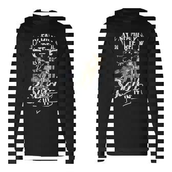 My Family Tree Has Deer Stand In It Wildlife Deer Hunter Long Sleeve T-Shirt | Seseable CA