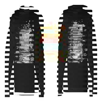 Fantasy Drama Tragedy Book Lover Subtle Watercolor Long Sleeve T-Shirt | Seseable CA