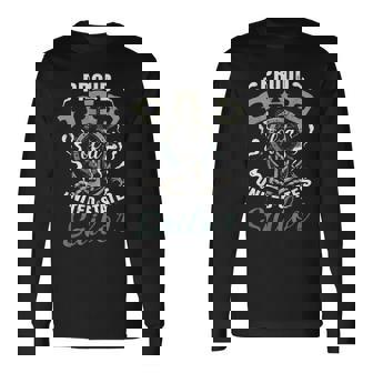 Fathers Day Proud Dad Of A United States Anchor Sailor Long Sleeve T-Shirt - Thegiftio