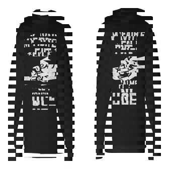 My Favorite People Call Me Uncle Fist Bump Uncle Long Sleeve T-Shirt - Monsterry