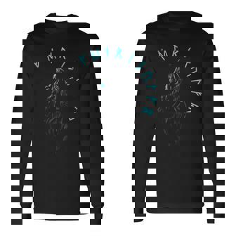 Fenriswolf Nordische Wikinger Krieger Ragnarök Geschenk Langarmshirts - Seseable