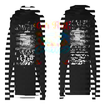 Our First Cruise 2026 Together Cute Matching Couples Cruise Long Sleeve T-Shirt - Thegiftio