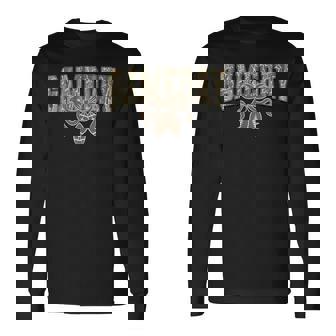 Football Gameday Game Day Camo Flag Patriotic Usa Camouflage Long Sleeve T-Shirt | Mazezy