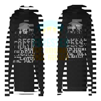 Forester The Original Tree Hugger Forester Long Sleeve T-Shirt - Thegiftio