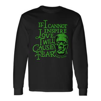 Frankenstein For Or Women Mary Shelley Literature Long Sleeve T-Shirt - Thegiftio UK