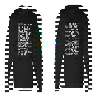 Frog Fully Rely On God 面白いレトロラブハートカエル愛好家 長袖tシャツ 長袖Tシャツ - Kawaiitshirt