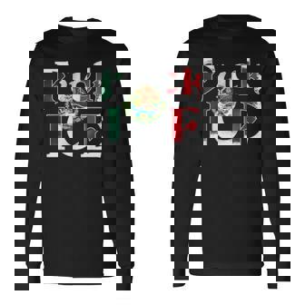 Fuck Ice No Human Is Illegal Mexico Flag Long Sleeve T-Shirt | Seseable CA