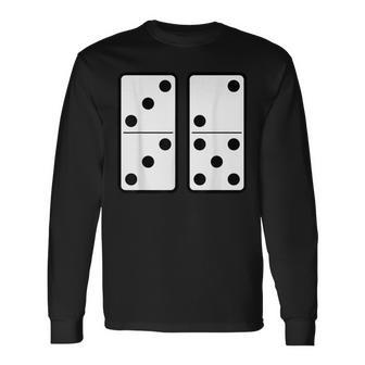 67 Meme Domino Addict Game Six Seven Gen Alpha Slang Long Sleeve T-Shirt - Thegiftio UK
