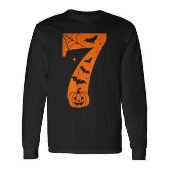 67 Six Seven Meme Couple Matching Halloween Costume Long Sleeve T-Shirt - Thegiftio UK